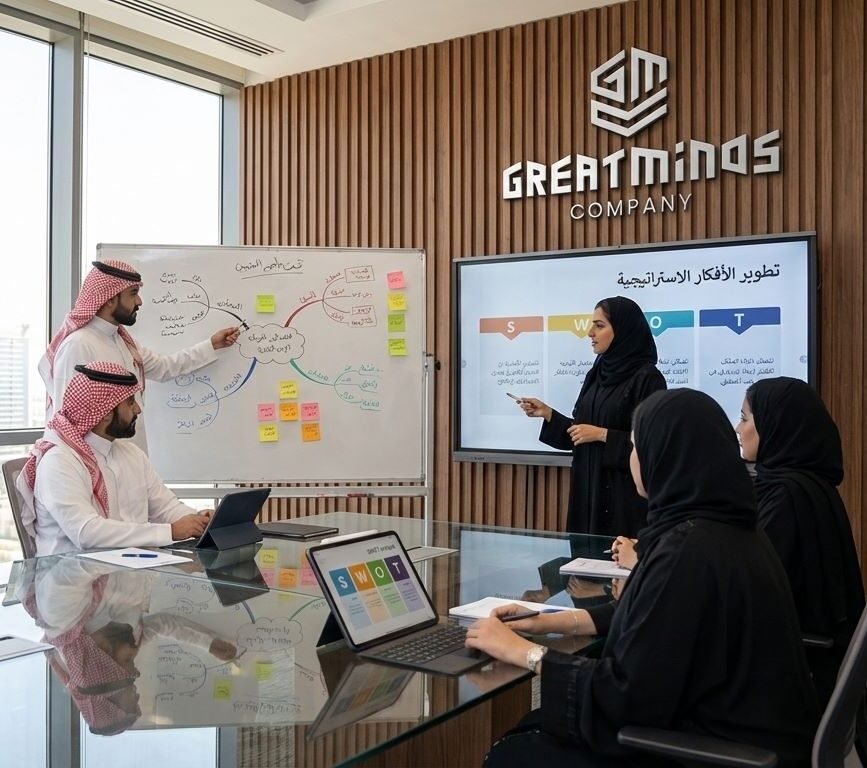 استشارات الأعمال وتطوير الأفكار