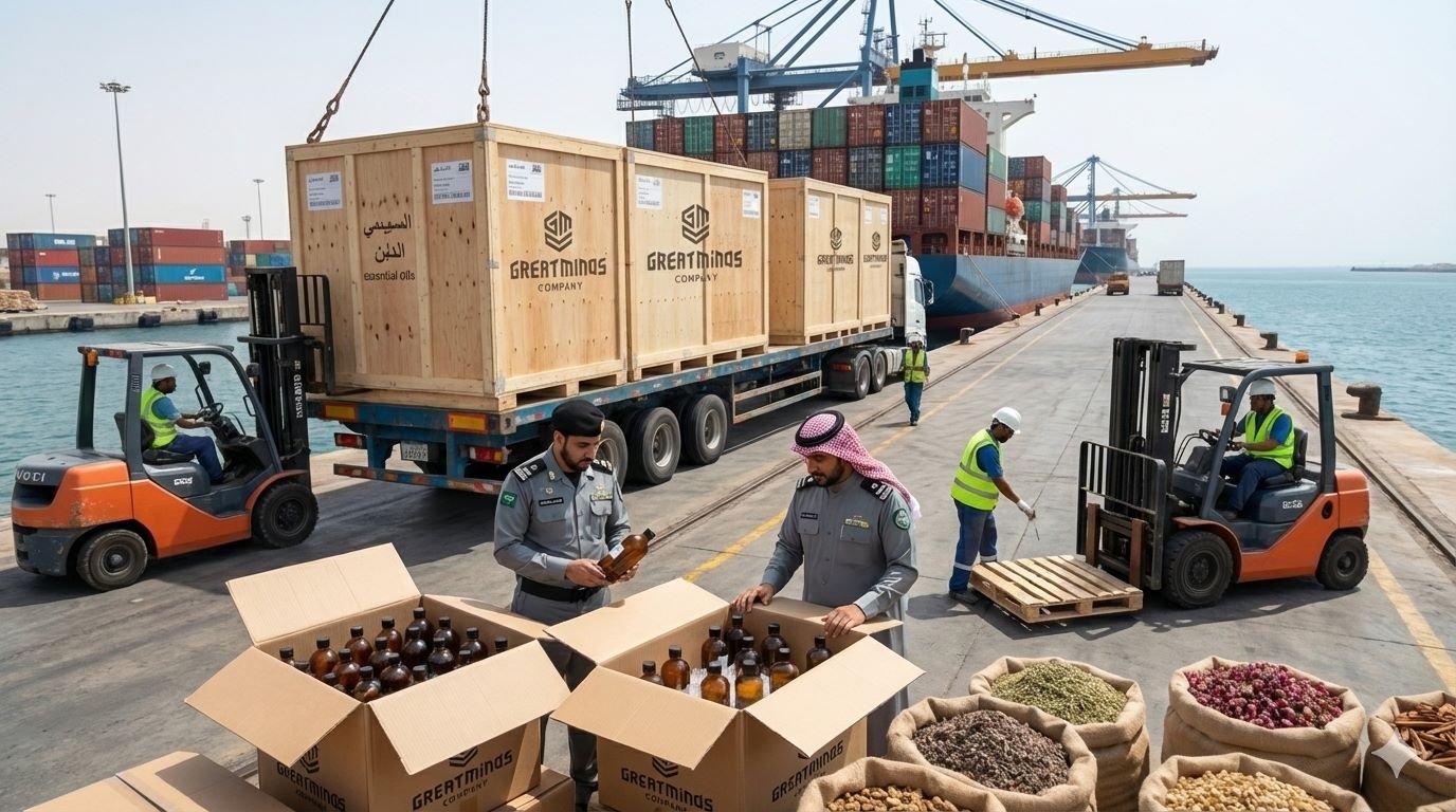 توريد الزيوت العطرية والمواد الأولية